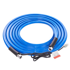 50ft Heated Water Hose for RV, Heated Drinking Water Hose Antifreeze to -45°F, Automatic Self-regulating, 5/8" I.D. with 3/4" GHT Adapter, Lead and BPA Free