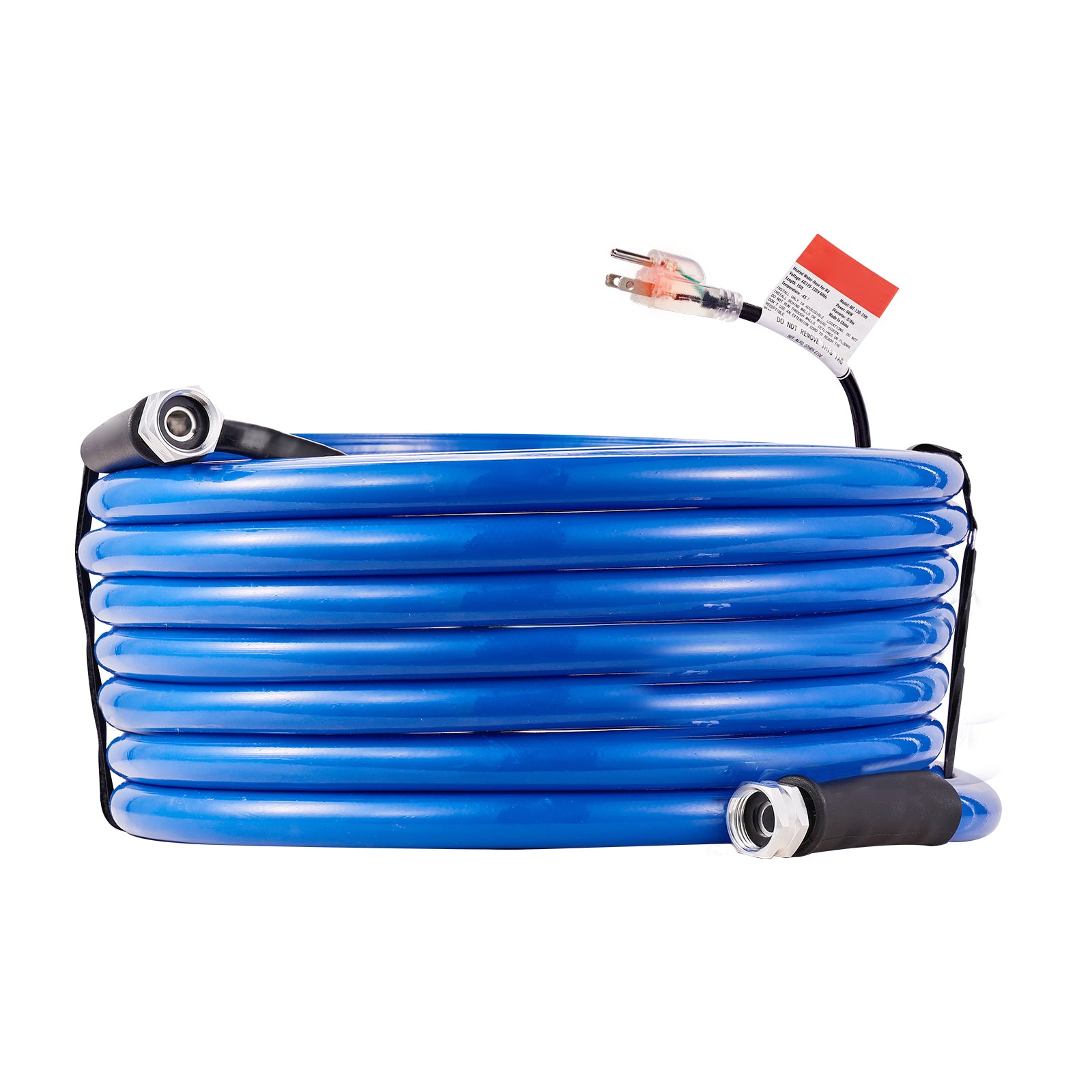 50ft Heated Water Hose for RV, Heated Drinking Water Hose Antifreeze to -45°F, Automatic Self-regulating, 5/8" I.D. with 3/4" GHT Adapter, Lead and BPA Free