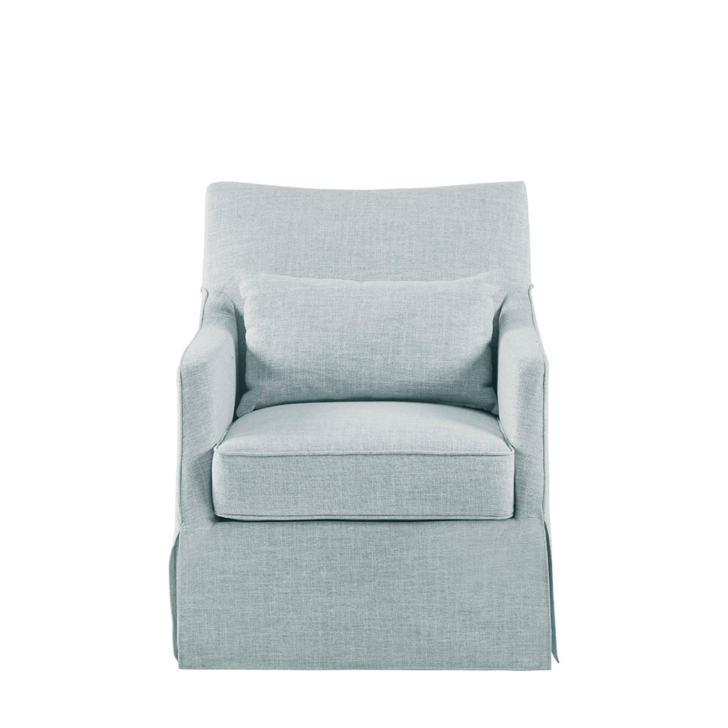 Skirted Swivel Chair