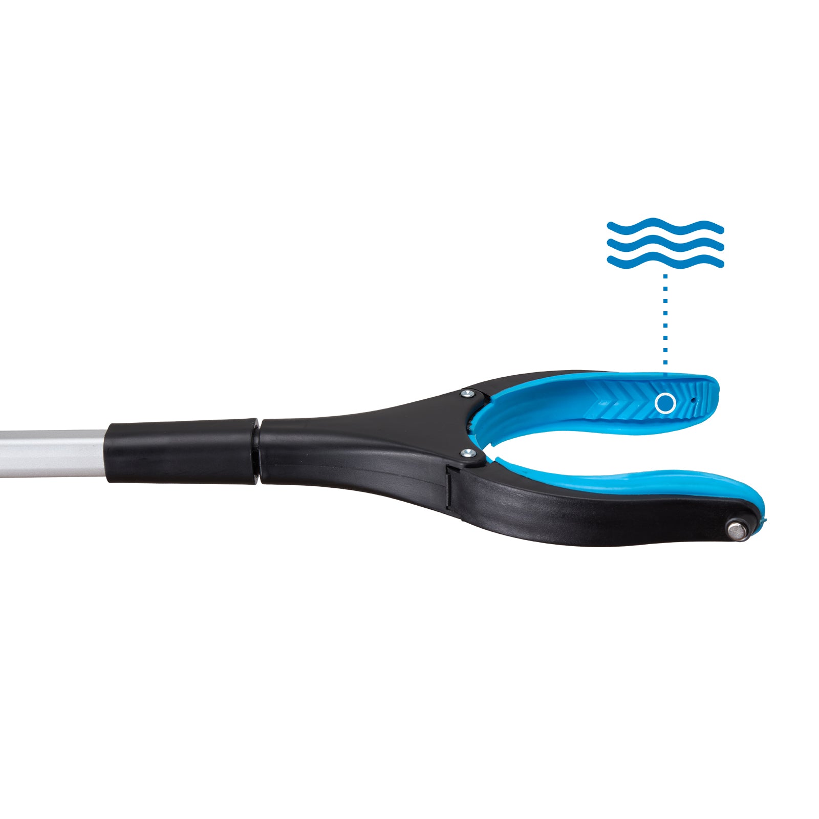 34" Grabber Reacher Tool, 2-Pack Foldable Reacher Grabber Pickup Tool with 360° Rotating Jaw & Magnets, Grabber Tool Heavy Duty