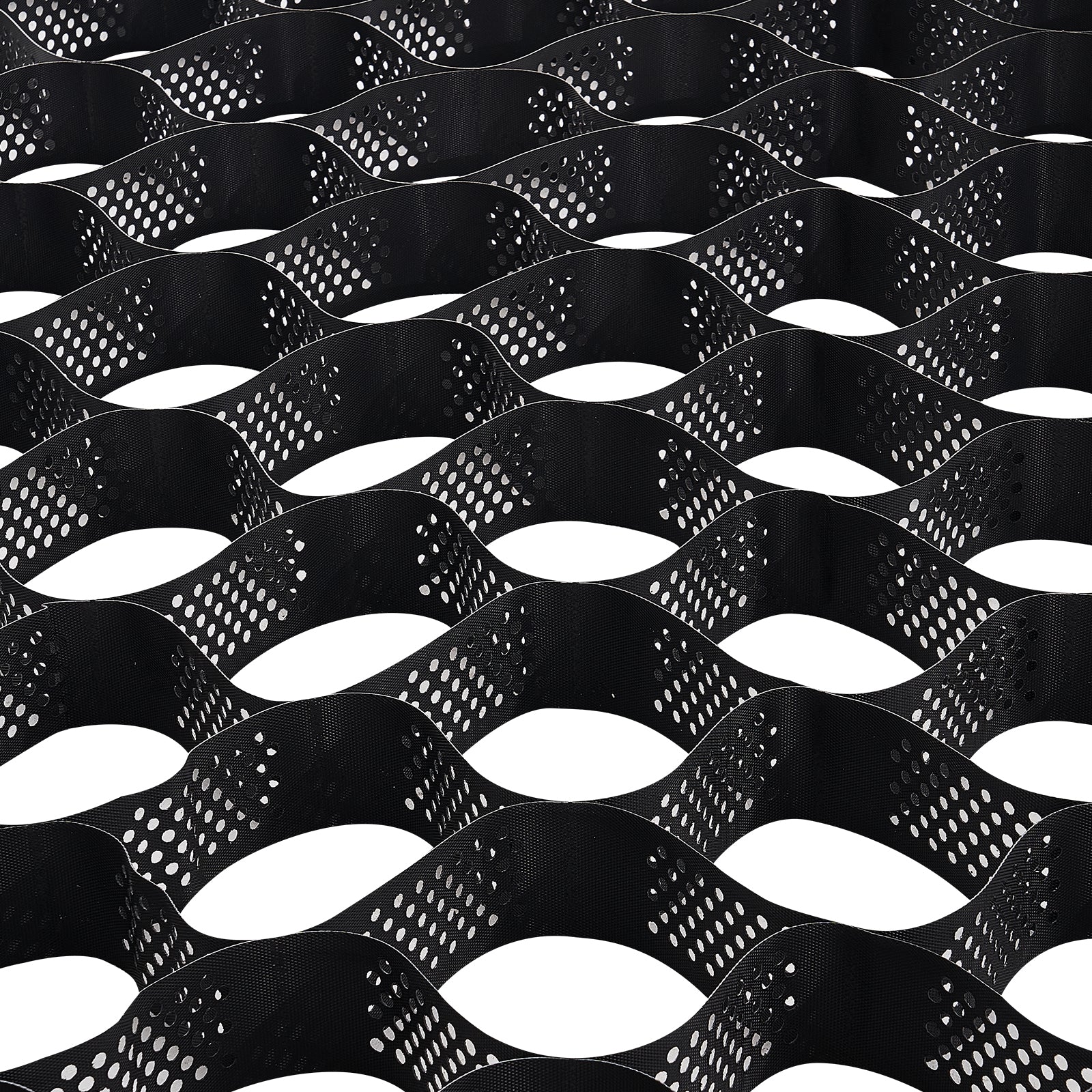 Ground Grid 4-Inch Depth Geocell Grid 17.06x8.86 FT / 5200x2700 mm for Gravel