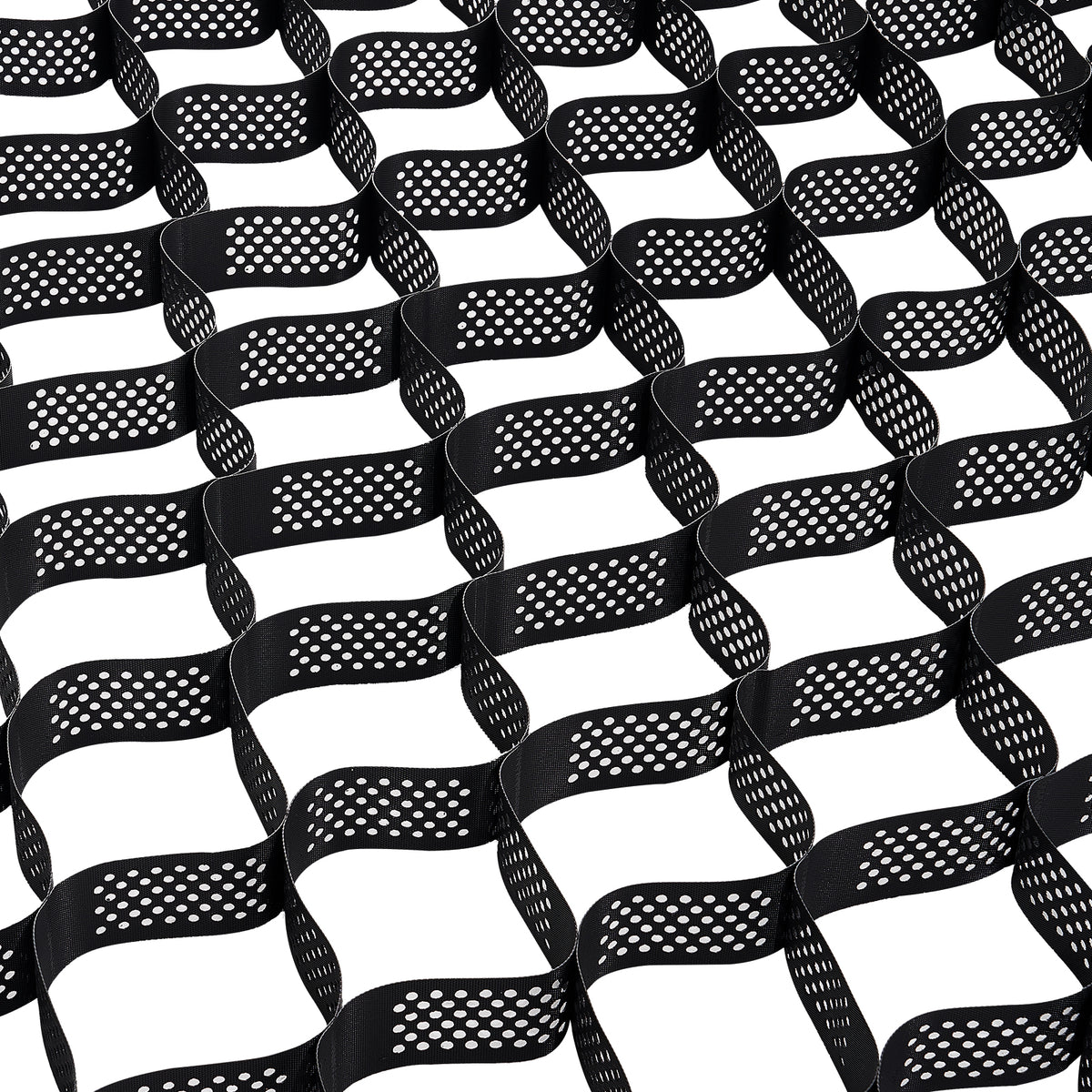 Ground Grid 4-Inch Depth Geocell Grid 17.06x8.86 FT / 5200x2700 mm for Gravel