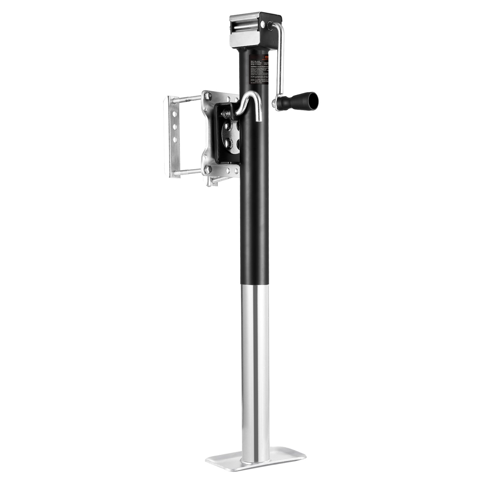 Trailer Jack Bolt-on Trailer Tongue Jack 2500 lbs Dynamic Load 15" Travel
