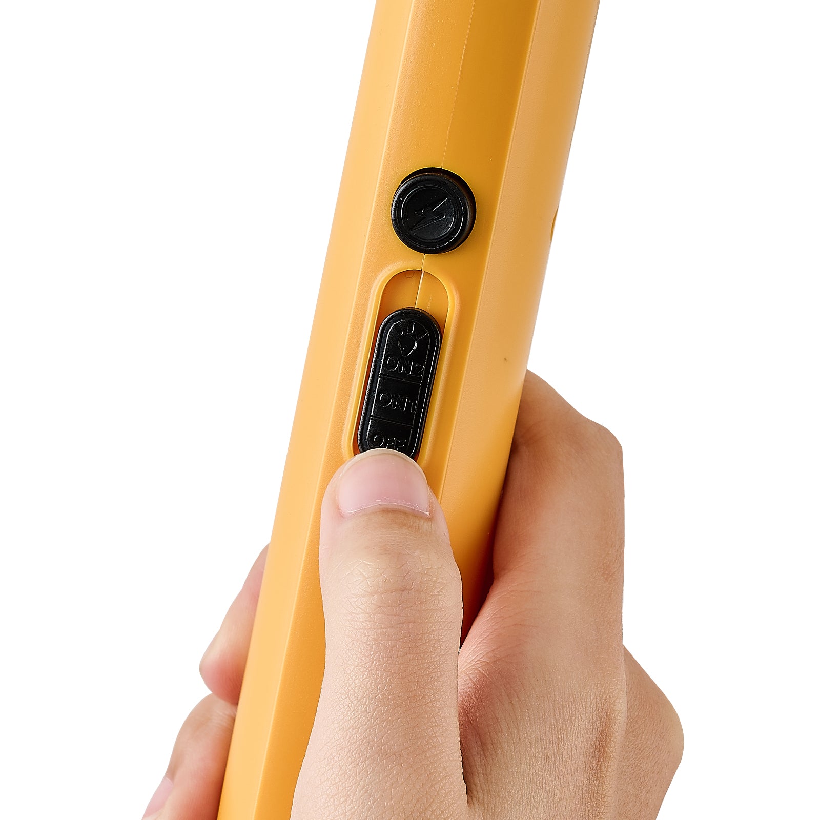 Electric Fly Swatter with 3 Layers Mesh and 500mAh Battery Yellow & Black