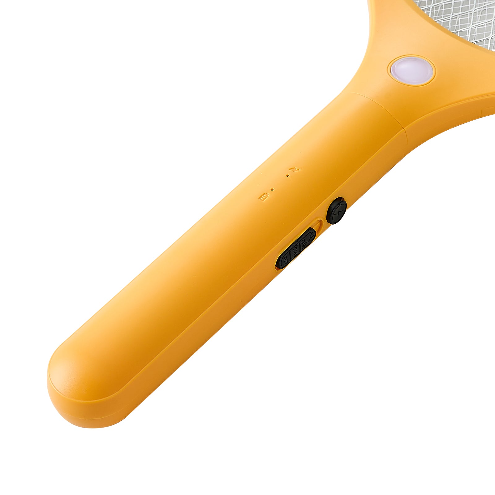 Electric Fly Swatter with 3 Layers Mesh and 500mAh Battery Yellow & Black