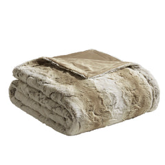Oversized Faux Fur Throw
