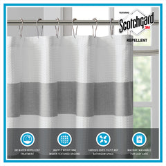Shower Curtain with 3M Treatment Grey 108x72"