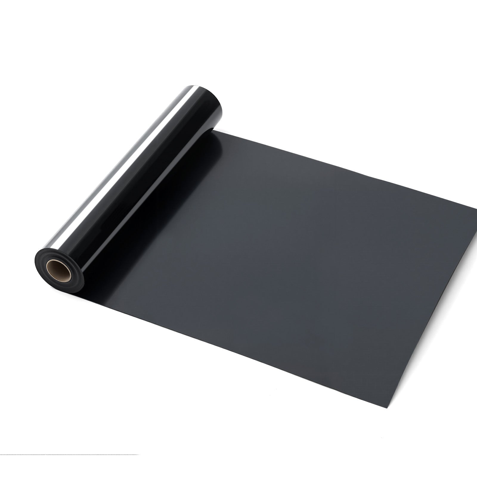 Heat Transfer Vinyl HTV Iron on Vinyl Roll 12 in x 25 ft Glossy Black