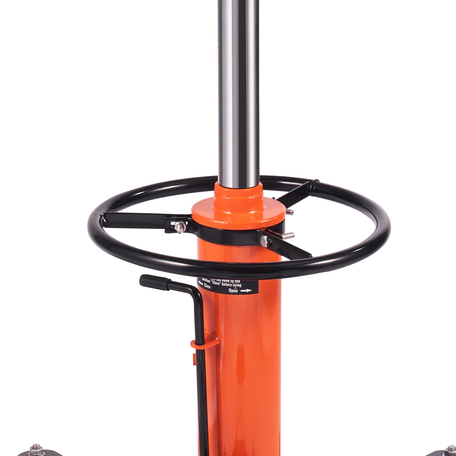 Hydraulic Transmission Jack 1322 lbs 360° Swivel Wheels For Car Lift
