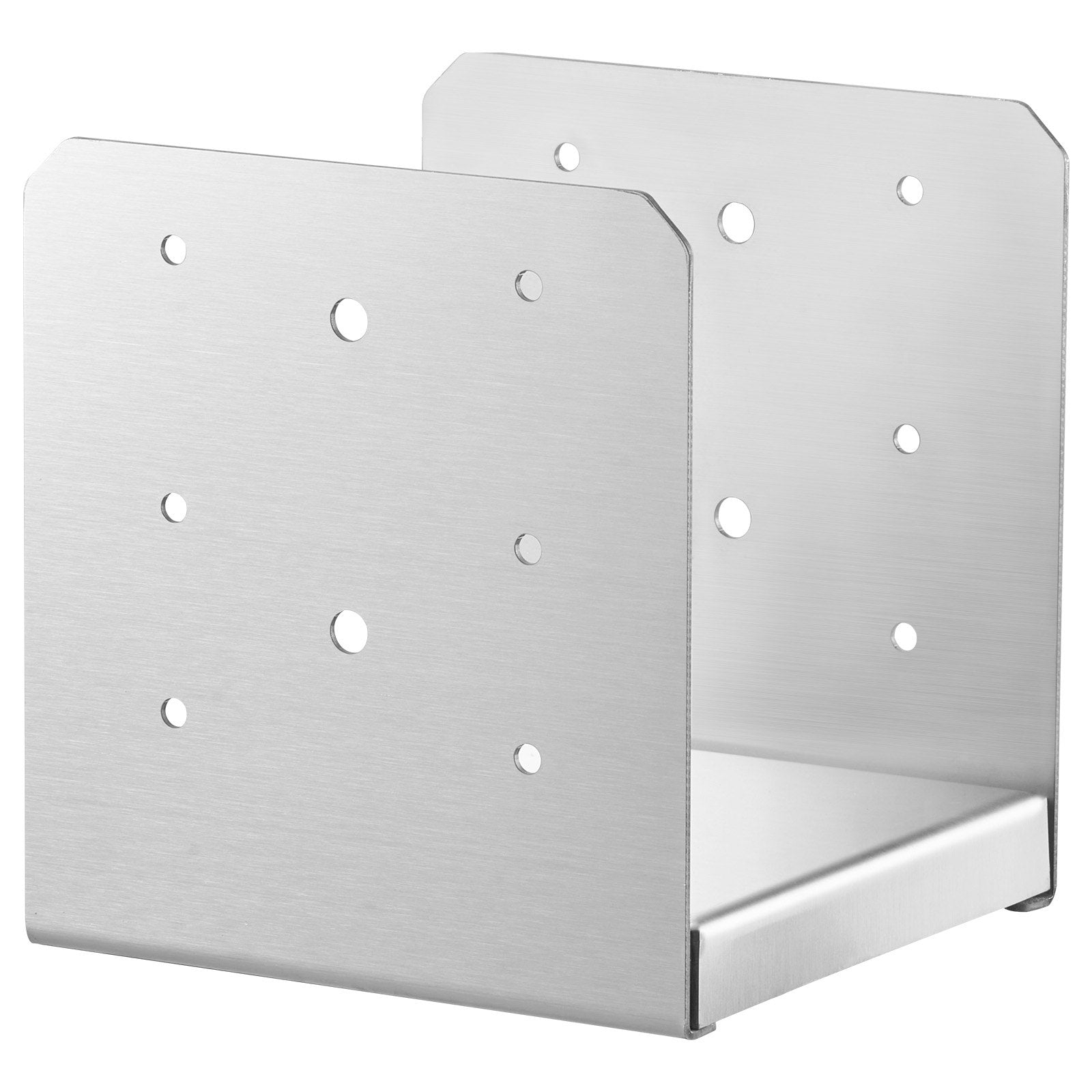 6"x 6" Post Base, 1Pcs Stainless Steel Adjustable Post Anchor Bracket(Internal 5.9 x 5.5"), Adjustable Post Base for Pavilion Deck Porch Handrail Railing Support Decorative Anchor Plate
