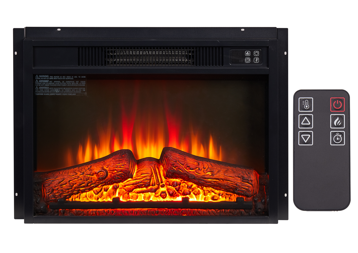 Electric Fireplace Insert 23" 1400W 120V
