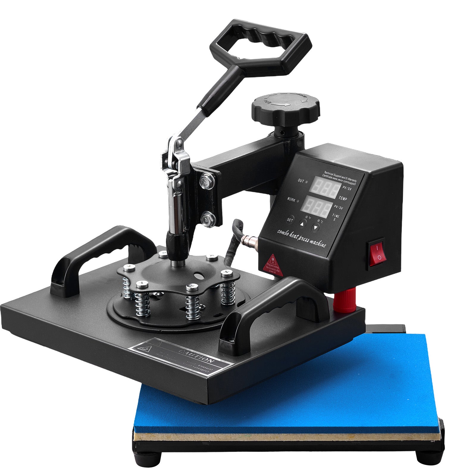 Heat Press, 12x10Inch T-Shirt Press Machine, T-shirt Press Heat Press 30x23cm Printing Machine Heat Transfer Sublimation Machine for T-shirts