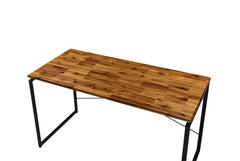 Jurgen Oak & Black Finish Writing Desk