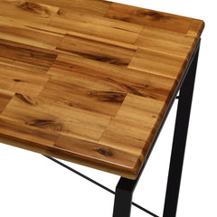 Jurgen Oak & Black Finish Writing Desk