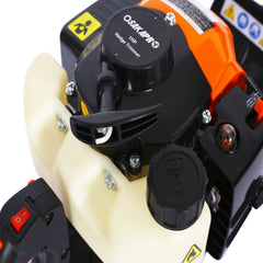 26cc 2 cycle gas powered hedge trimmer , double sided blade  24",recoil gasoline trim blade
