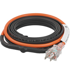 Self-Regulating Pipe Heating Cable, 18-feet 5W/ft Heat Tape for Pipes Freeze Protection, Protects PVC Hose, Metal and Plastic Pipe from Freezing, 120V