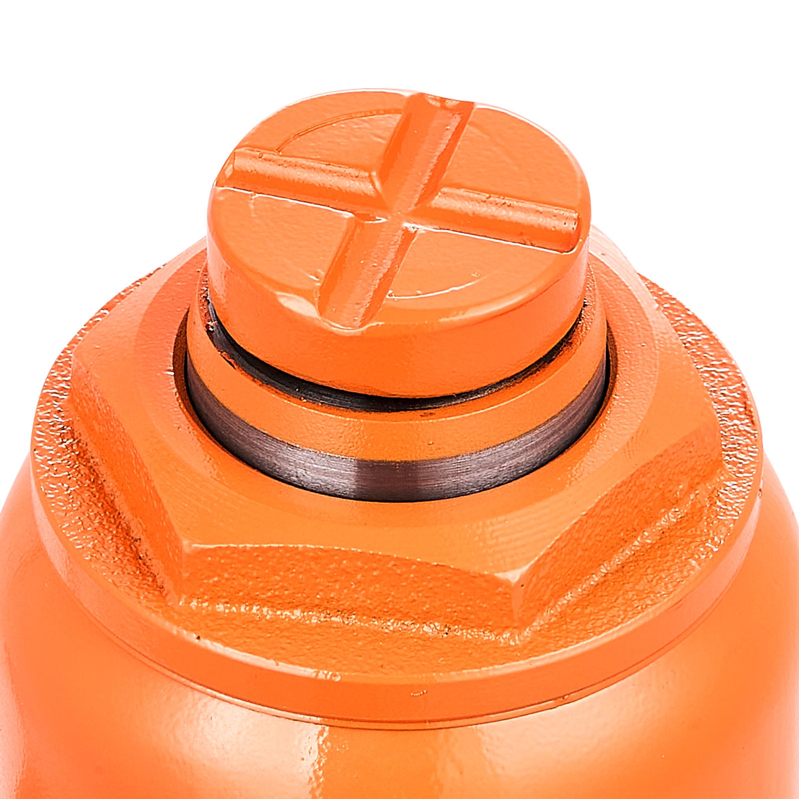 Hydraulic Bottle Jack, 12 Ton (26455.5 lbs) Capacity, 8.1-15.7 Inch Lifting Range, Heavy Duty Welded Bottle Jack for Car, SUV, Pickup, Auto Repair, House Lift and Agricultural Equipment, Orange