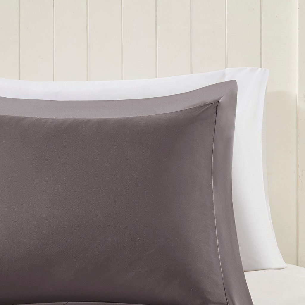 Full/Queen 3M Scotchgard Diamond Quilting Reversible Down Alternative Comforter Set