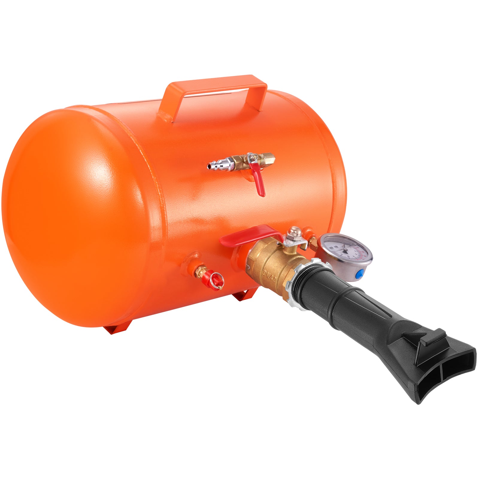 Tire Bead Blaster, 5 Gallon/19L Capacity, Includes Pressure Gauge & Handle, 145 PSI Max Inflation Tank, Operates Between 85-116 PSI for Cars, Trucks, and ATVs