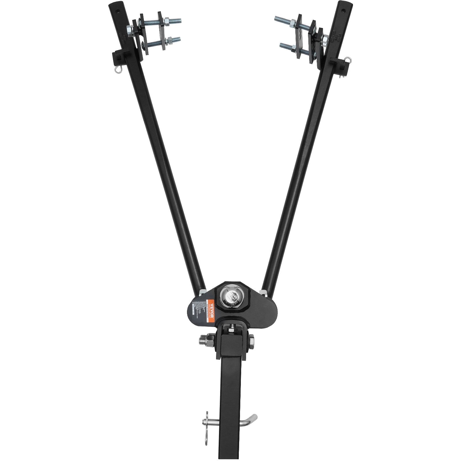 Weight Distribution Hitch, 1,000 lbs Weight Distributing Hitches Kit with Sway Control for Trailer, 2-In Solid Steel Shank, 2-5/16 in Alloy Steel Ball, Powder Coated Load Leveling Hitch, Black