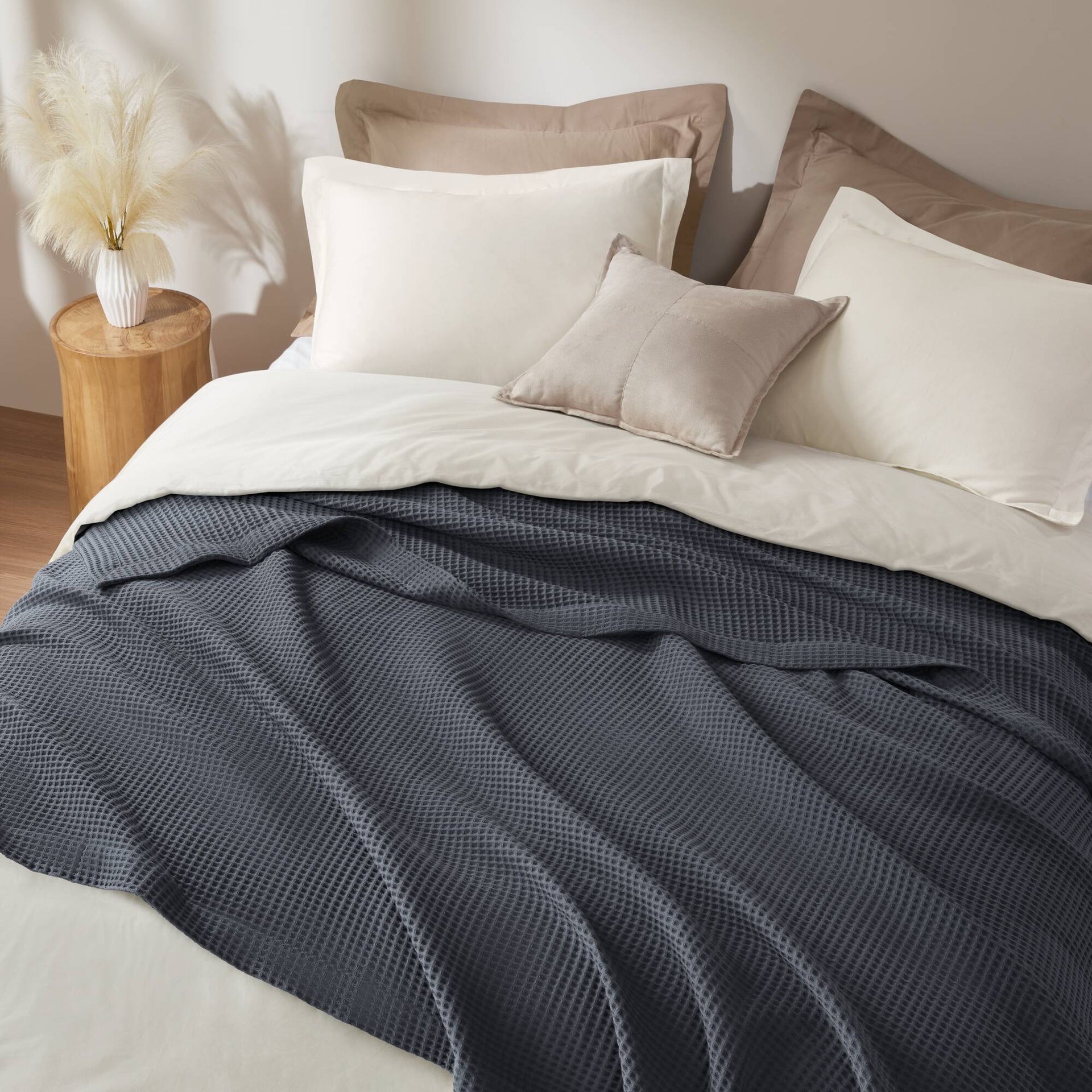 1PC Full/Queen Cotton Blanket