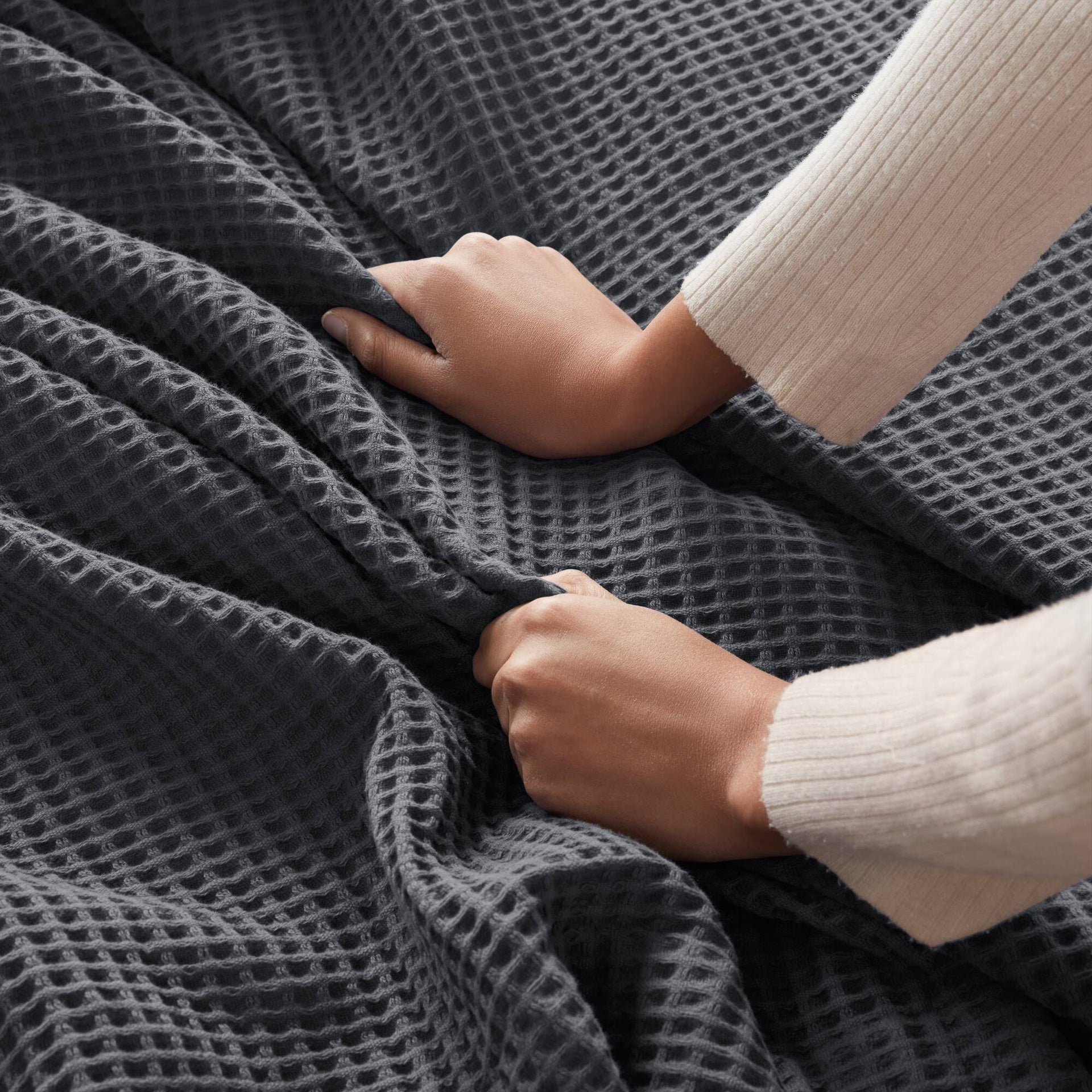 1PC Full/Queen Cotton Blanket