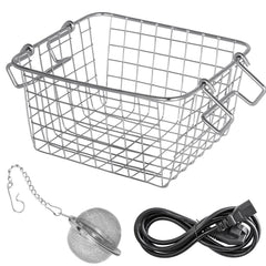 Ultrasonic Cleaner 2L Digital Ultrasonic Parts Cleaner with Timer 40kHz Professional 304 Stainless Steel Ultrasonic Cleaner 110V for Jewelry Watch Glasses Diamond Eyeglass Small Parts Cleaning