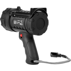USB Super Bright Rechargeable Spotlight Flashlight 200,000LM Searchlight