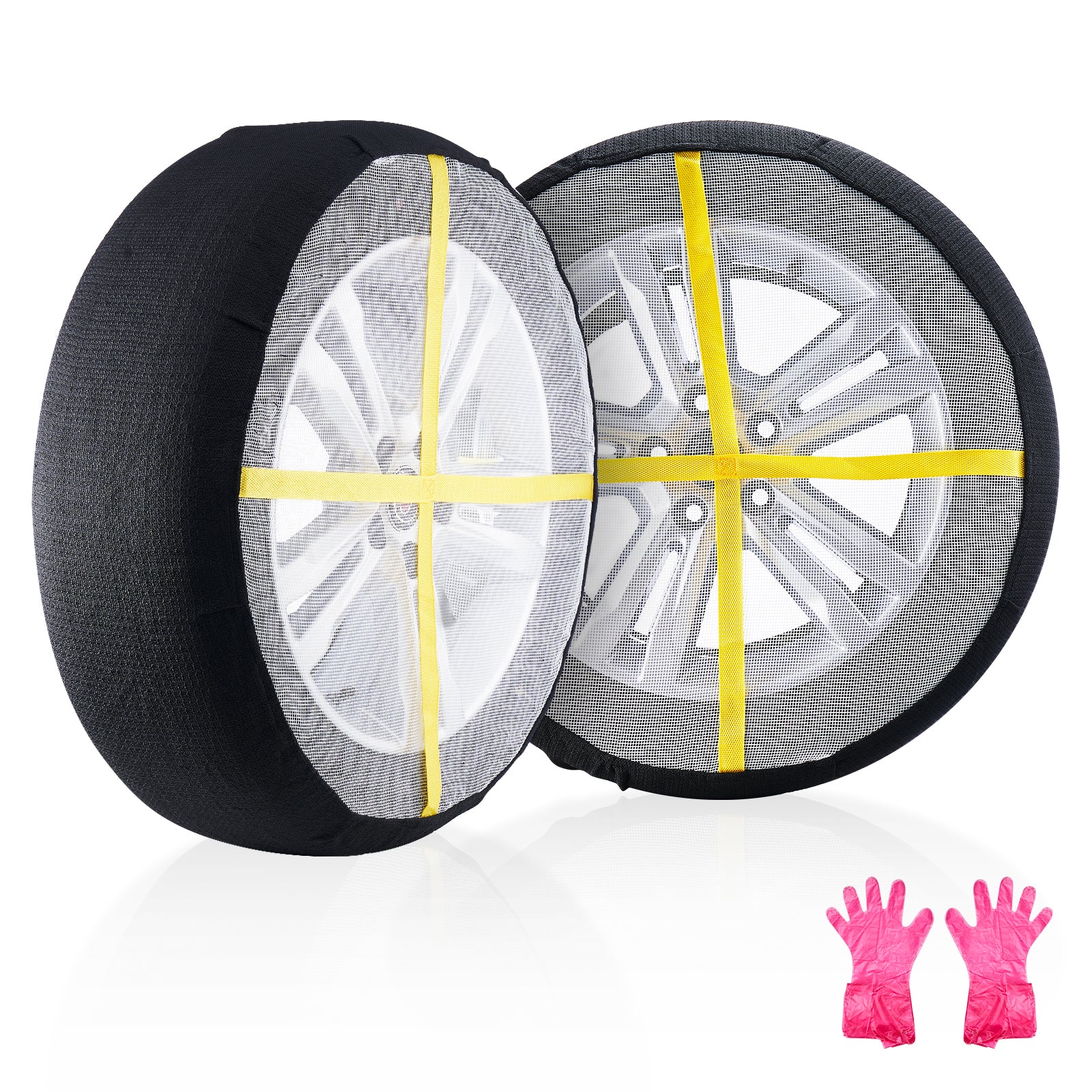 Thickened Snow Socks for Tires Full Coverage Snow Traction Tire Cover