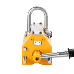 Magnetic Lifter, 880 lbs/400 kg Pulling Capacity, 2.5 Safety Factor, Neodymium & Steel, Lifting Magnet with Release, Permanent Lift Magnets, Heavy Duty Magnet for Hoist, Shop Crane, Block, Board