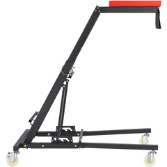 Automotive Top Creeper, Engine Creeper 42.5"-64.8", 400 LBS Capacity High Top Creeper, 4 Swivel Caster Wheels, Padded Deck, Creeper for Home Garage, Workshop Repair Maintenance