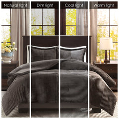 Full/Queen Plush Down Alternative Comforter Set