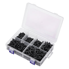 300Pcs Drip Irrigation Fitting Parts Kit for 1/4" Tubing for Yard Garden Lawn