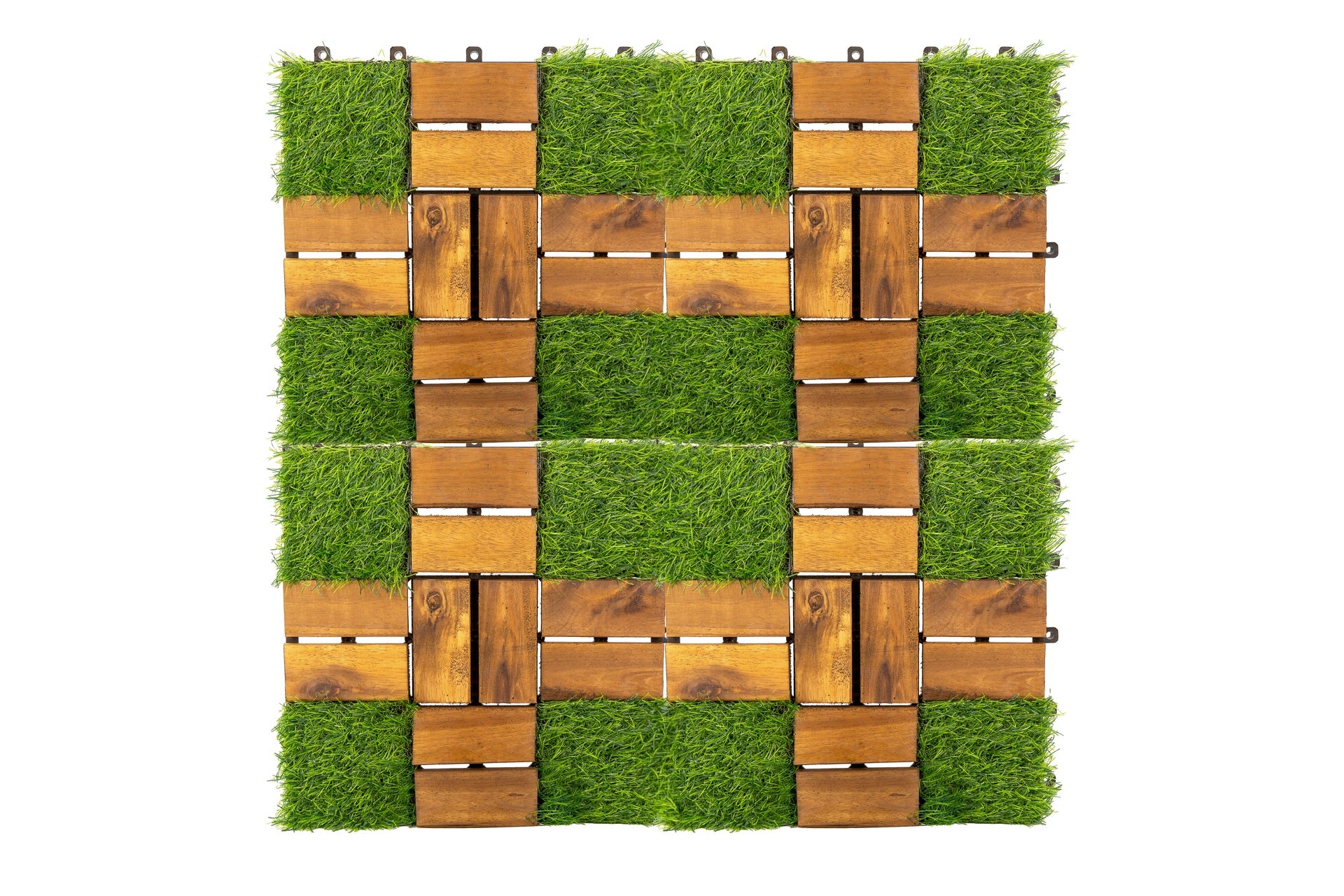 Acacia Wood Deck Tile 057, 10 pack