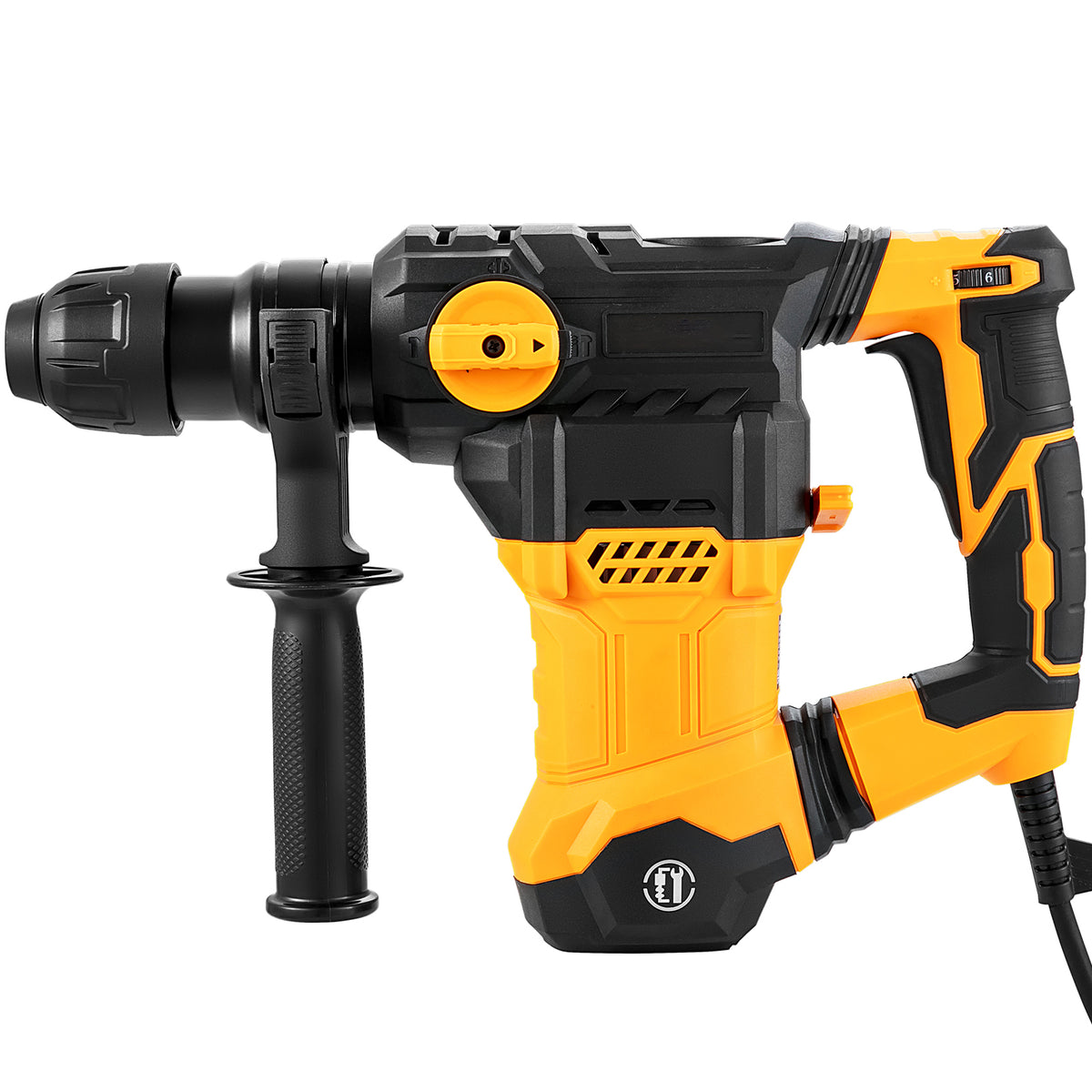 Rotary Hammer Drill Corded Drills 1-1/4" 4 Modes SDS-Plus Chipping Hammers