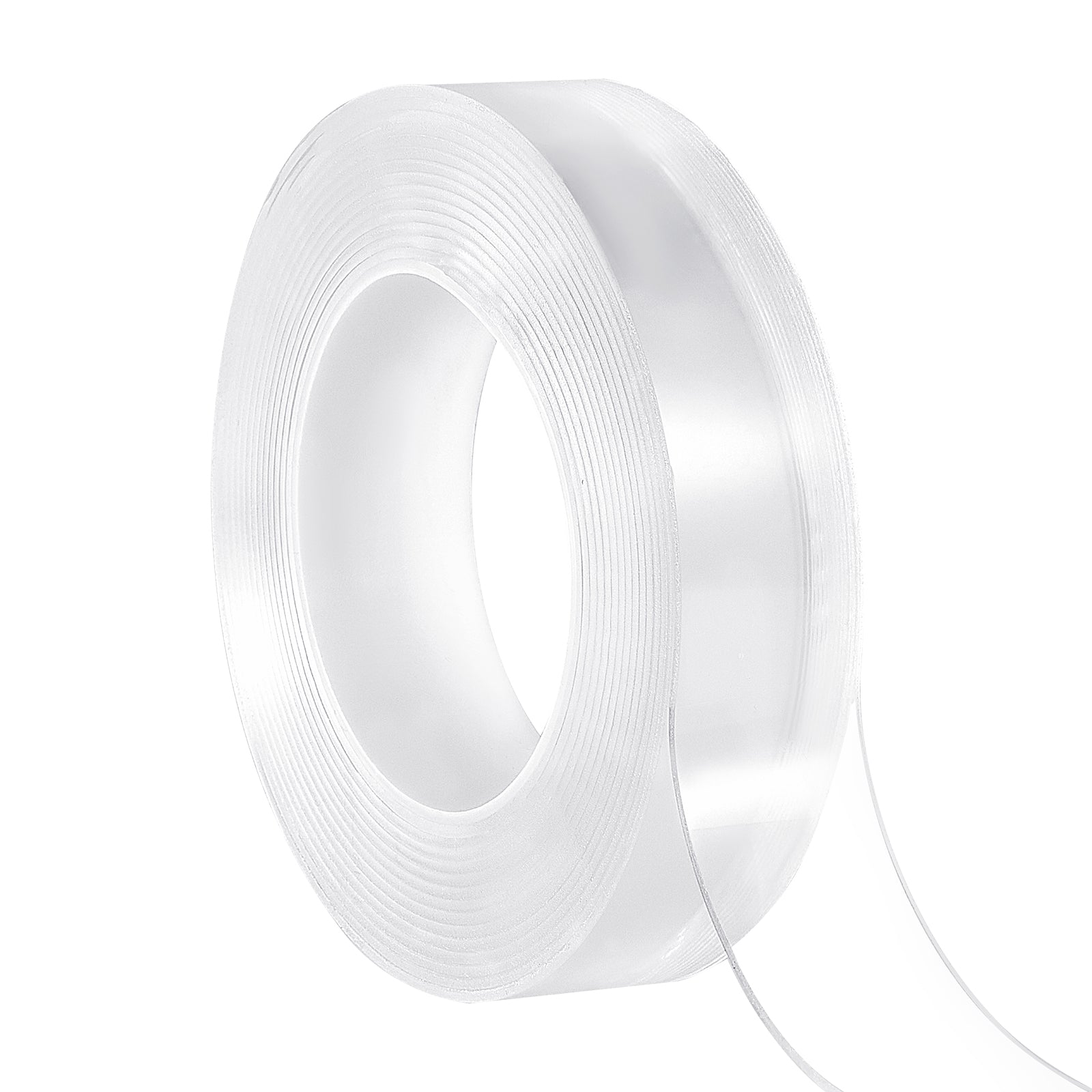 Double Sided Tape Heavy Duty, 16 ft Nano Mounting Tape(3 Pack), Strong Adhesive & Reusable, Clear Two Sided Wall Tape, Removable Poster Picture Hanging Strips for Home Office Car Outdoor Use