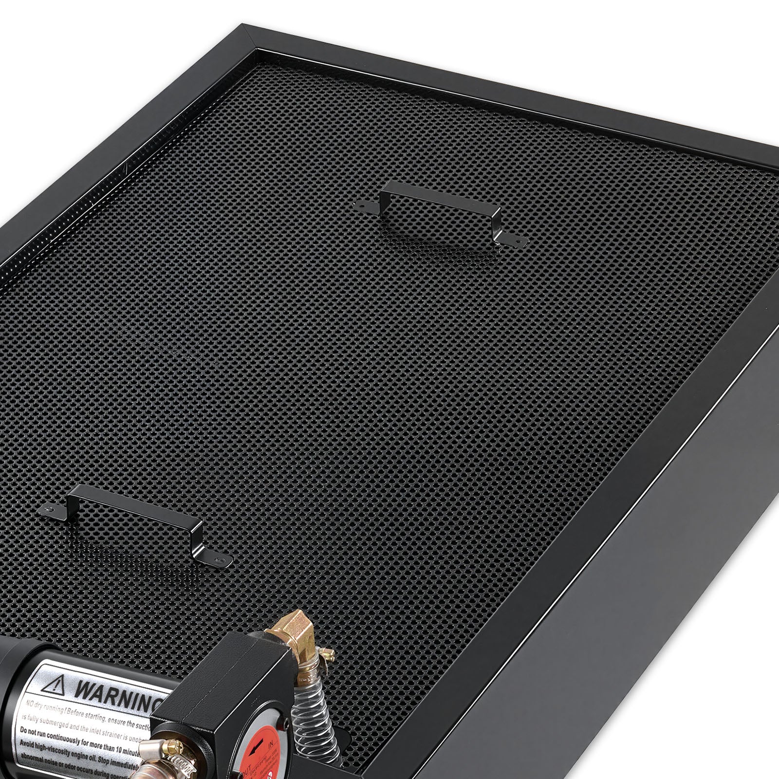 Low Profile Oil Drain Pan, 15 Gallon Capacity, Rolling Oil Drain Pan with Electric Pump & 7.2 ft Hose, Leak-proof & Corrosion-resistant, Fit for Cars, SUVs, Trucks, Motorcycles, ATVs, Metal