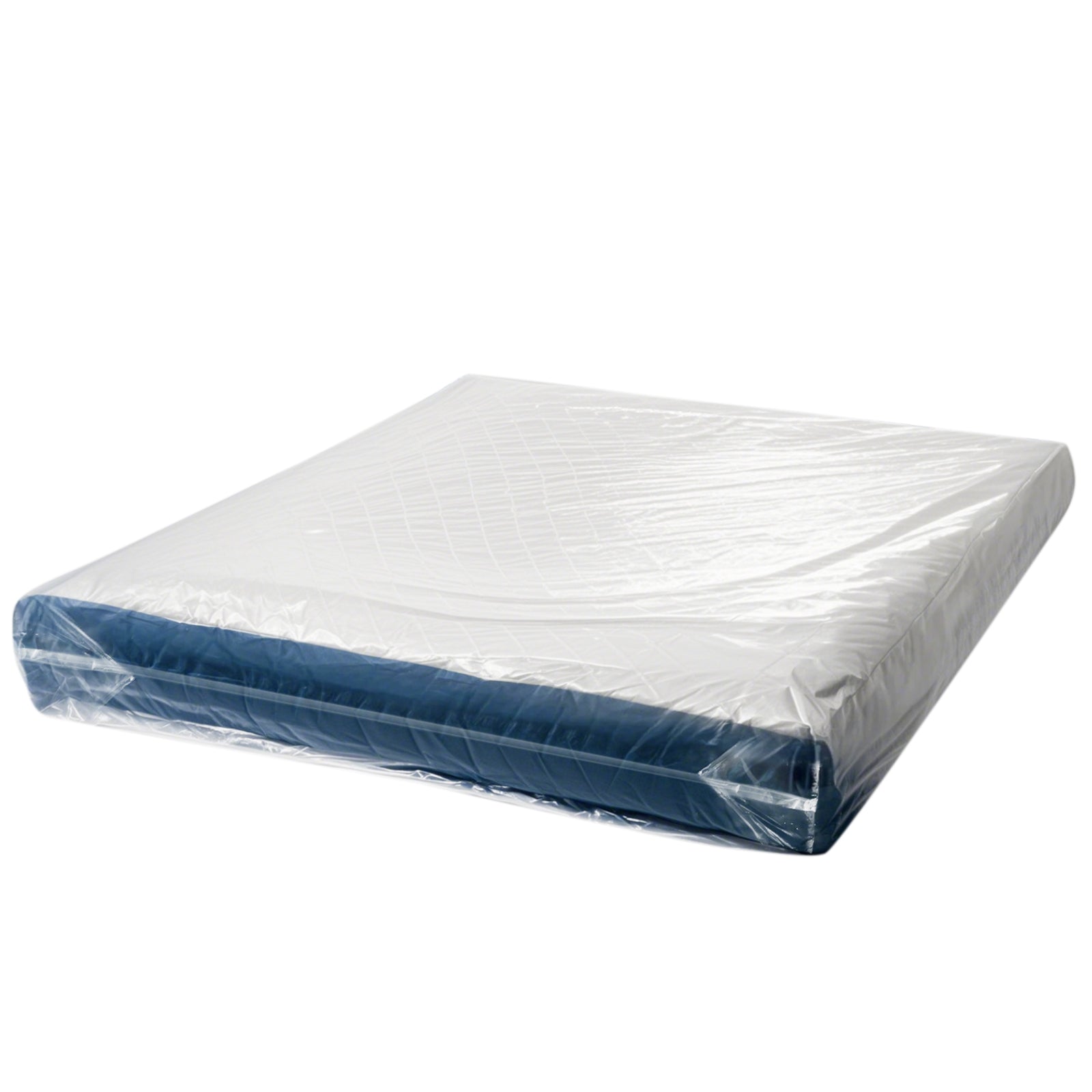 Plastic Mattress Bag 2 PK Bed Cover for Moving and Storage (2 Mil & Queen Size)
