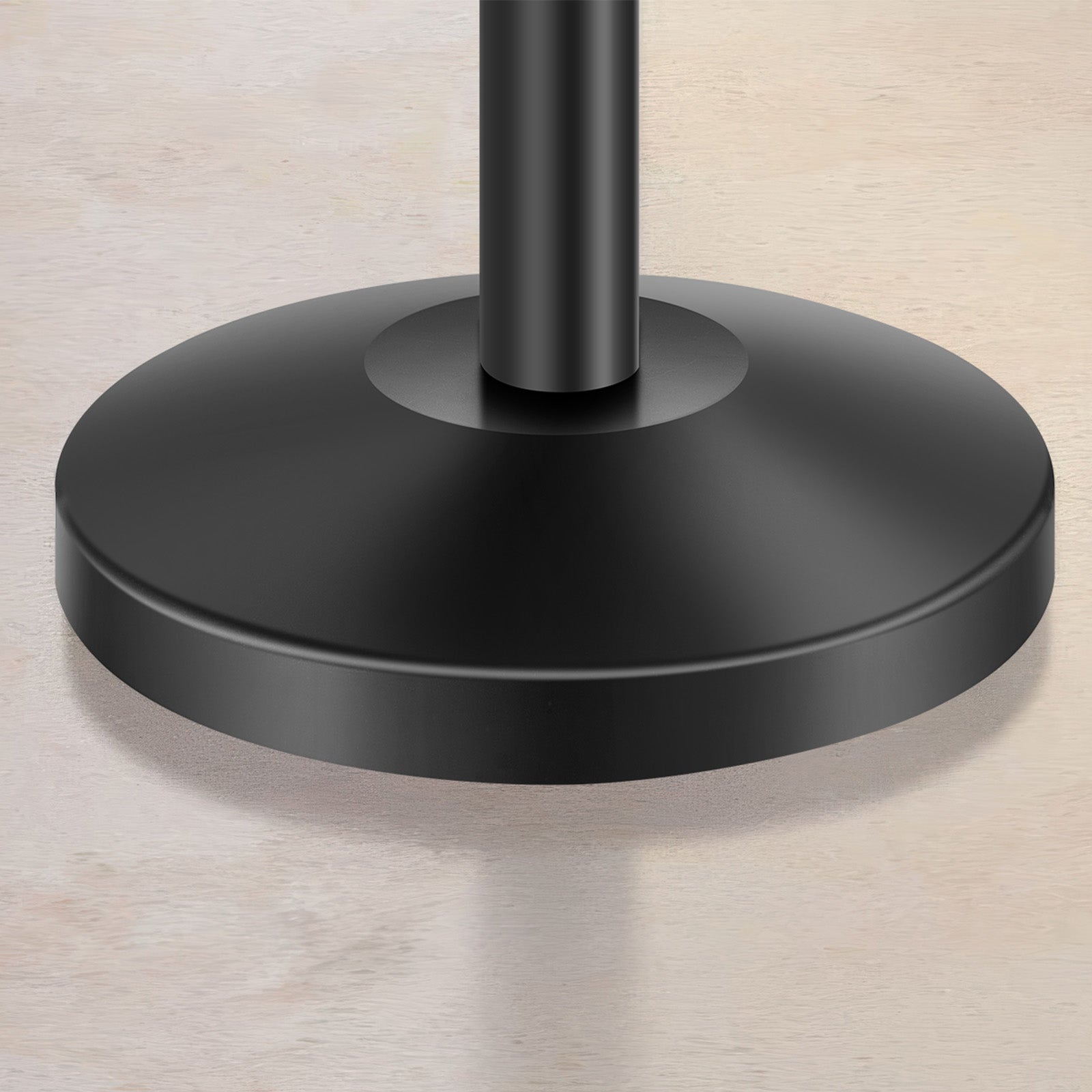 Stanchion Post, 8 Pcs Stanchions with Retractable Belts, Carbon Steel Black Stanchions Queue with Sand Injection Hollow Base, Crowd Control Barriers for Theaters, Parties, Weddings, Exhibitions