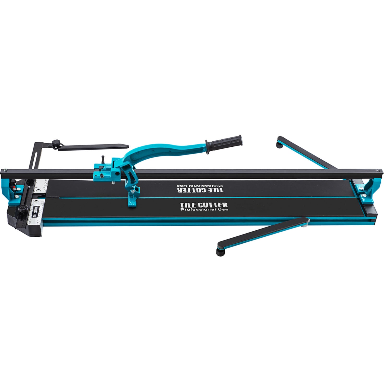 Tile Cutter, 48 Inch Manual Tile Cutter, Tile Cutter Tools w/ Single Rail & Double Brackets, 3/5 in Cap w/Precise Laser Guide, Snap Tile Cutter for Precision Cutting Porcelain Tiles Industry