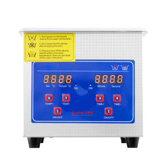 Ultrasonic Cleaner 1.3L Professional Ultrasonic Cleaner with Digital Timer 40kHz Excellent Ultrasonic Cleaning Machine 110V for Jewelry Watch Ring Coin Diamond Eyeglasses Small Parts Cleaning