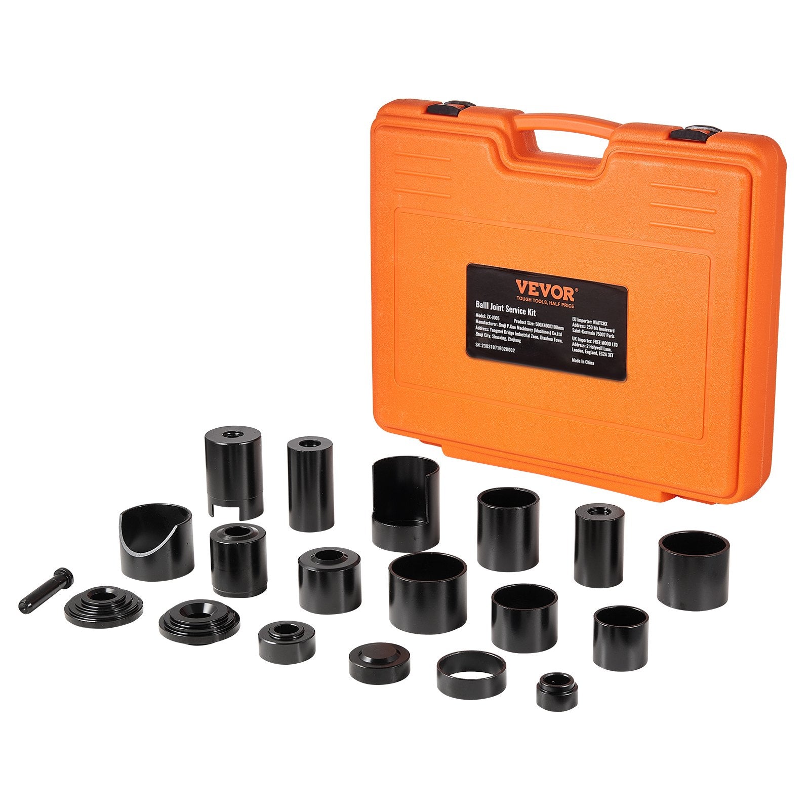 Ball Joint Press Kit C-press Ball Joint Tools 21 pcs Automotive Repair Kit