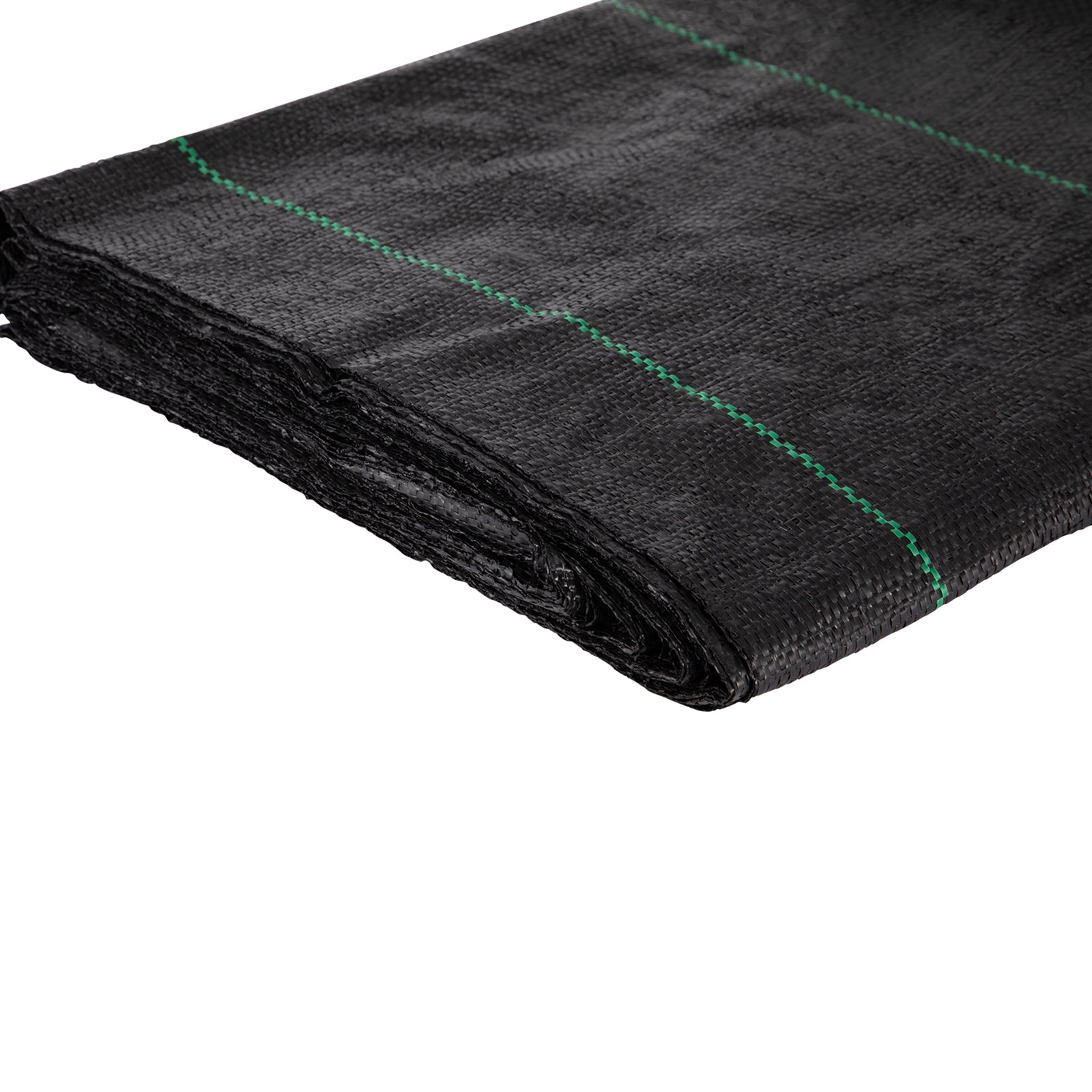 Geotextile Fabric, 12.5 x 30 ft 3.5oz Woven PP Driveway Drain Cloth w/ 600lbs Tensile Strength, Heavy Duty Underlayment for Soil Stabilization, Landscaping, Weed Barrier, 12.5FT30FT-3.5OZ, Black
