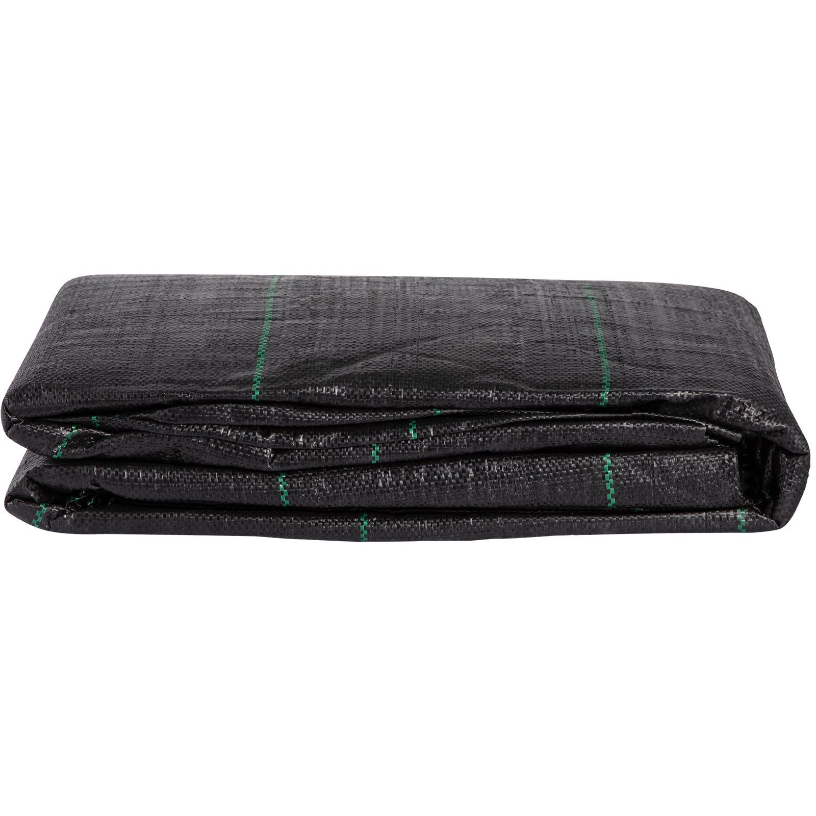 Geotextile Fabric, 12.5 x 30 ft 3.5oz Woven PP Driveway Drain Cloth w/ 600lbs Tensile Strength, Heavy Duty Underlayment for Soil Stabilization, Landscaping, Weed Barrier, 12.5FT30FT-3.5OZ, Black