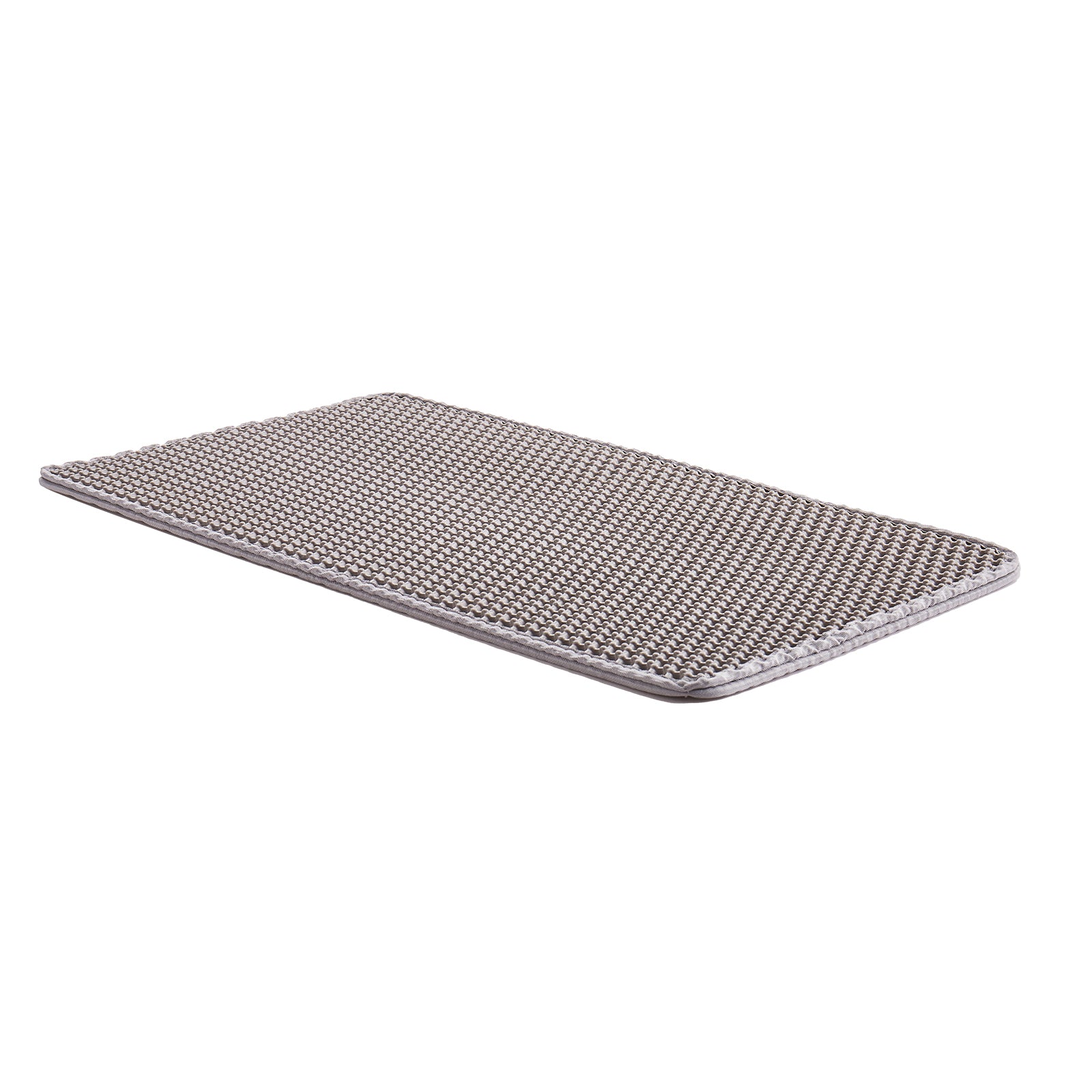 Cat Litter Trapping Mat 24 x 15 in Double Layer Honeycomb Non-Slip & Urine-Proof