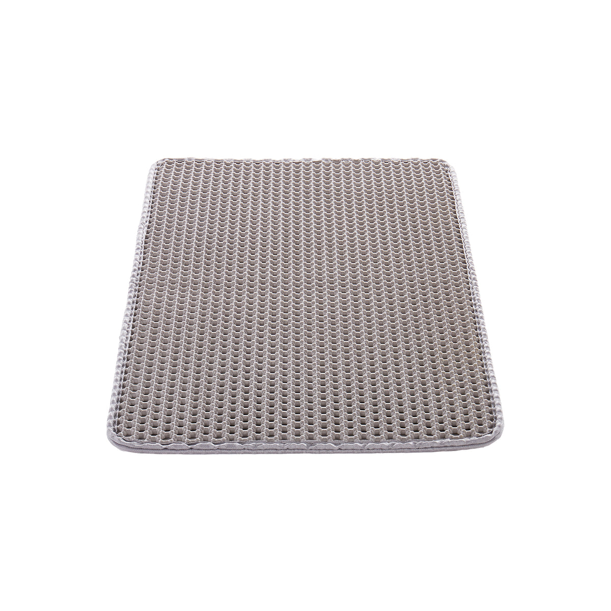 Cat Litter Trapping Mat 24 x 15 in Double Layer Honeycomb Non-Slip & Urine-Proof