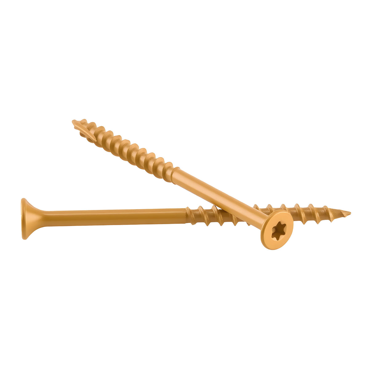 Wood Screws #10 Anti-Rust 3-Inch Outdoor Deck Screws 350PCS T25/Torx Star Drive