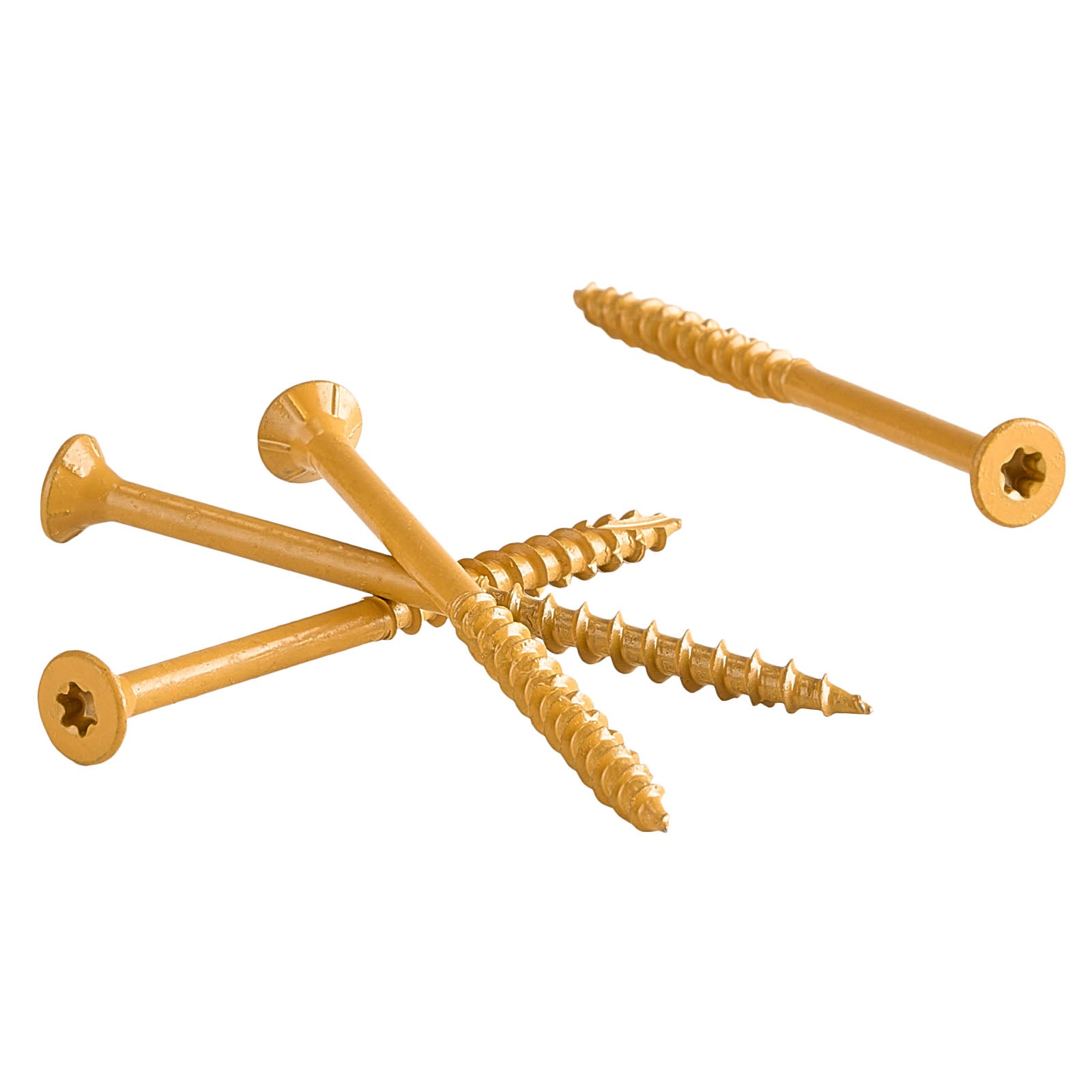 Wood Screws #10 Anti-Rust 3-Inch Outdoor Deck Screws 350PCS T25/Torx Star Drive