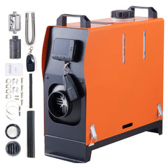 Diesel Air Heater, 12V 5KW All-on-one Diesel Heater with Remote Control and LCD, 5L Fuel Tank Portable Diesel Parking Heater, Rapid Heating for RV Trailer Camper Van Boat And Indoors
