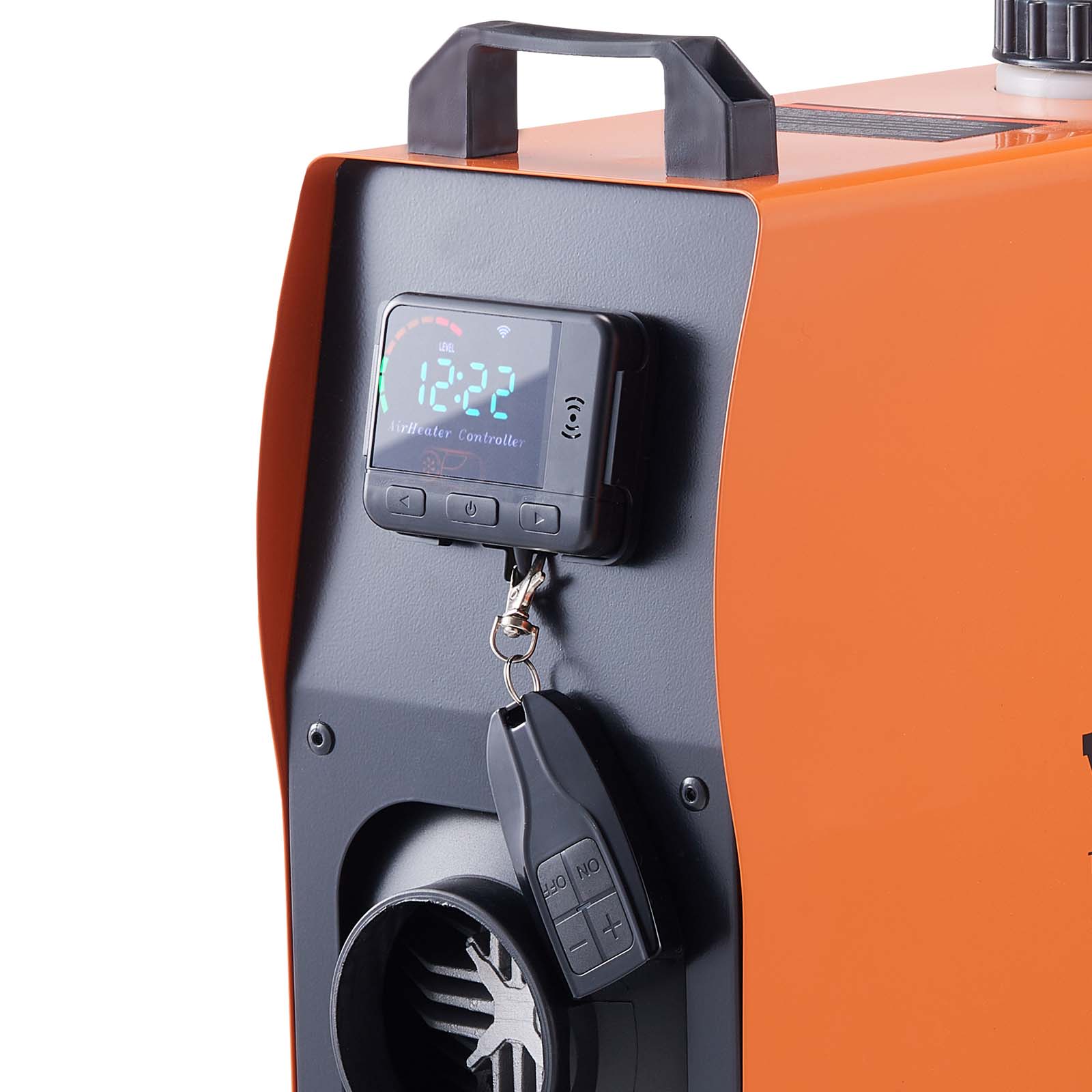 Diesel Air Heater, 12V 5KW All-on-one Diesel Heater with Remote Control and LCD, 5L Fuel Tank Portable Diesel Parking Heater, Rapid Heating for RV Trailer Camper Van Boat And Indoors